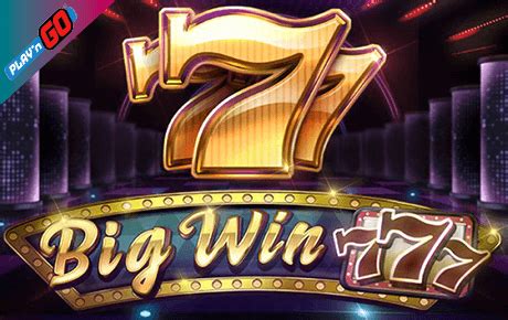 biggame777|Big Win 777 Slot by Play'nGO .
